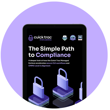 CMMC Compliance Cuick Trac Simple Path